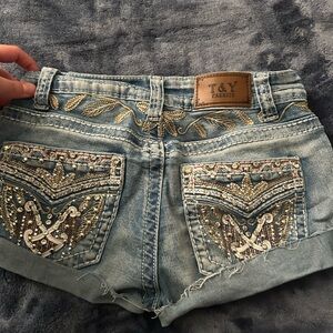 Women's Blue Jean Shorts